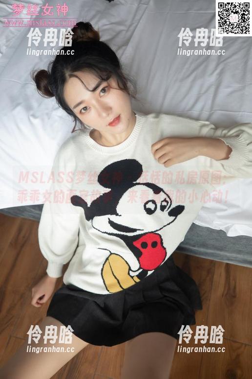 MSLASS梦丝女神-恬恬 MSLASS梦丝女神 - 恬恬的私房原图:乖乖女的画室故事,来看看我的小心动!