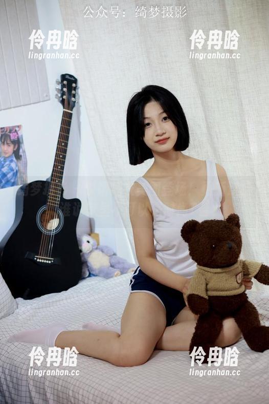 绮梦摄影 - 梦妍睡衣美图登场！更新过后，谁说家里不可以是时尚T台？