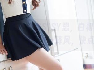魅妍社 – 图片中的SISY思，白裙悦动，资源就像夏日里的一阵风，快点来！